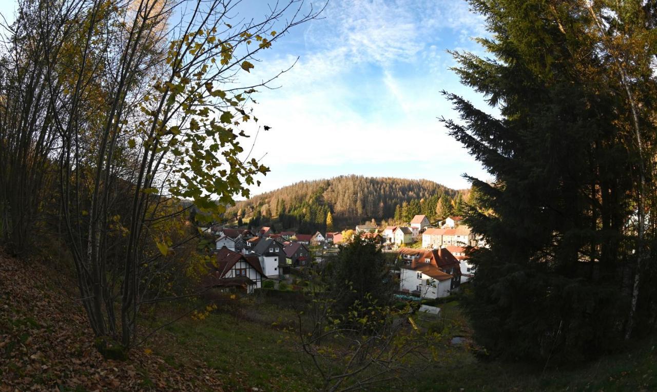 Gasthof&Pension Schwarzer Adler Masserberg Exterior foto